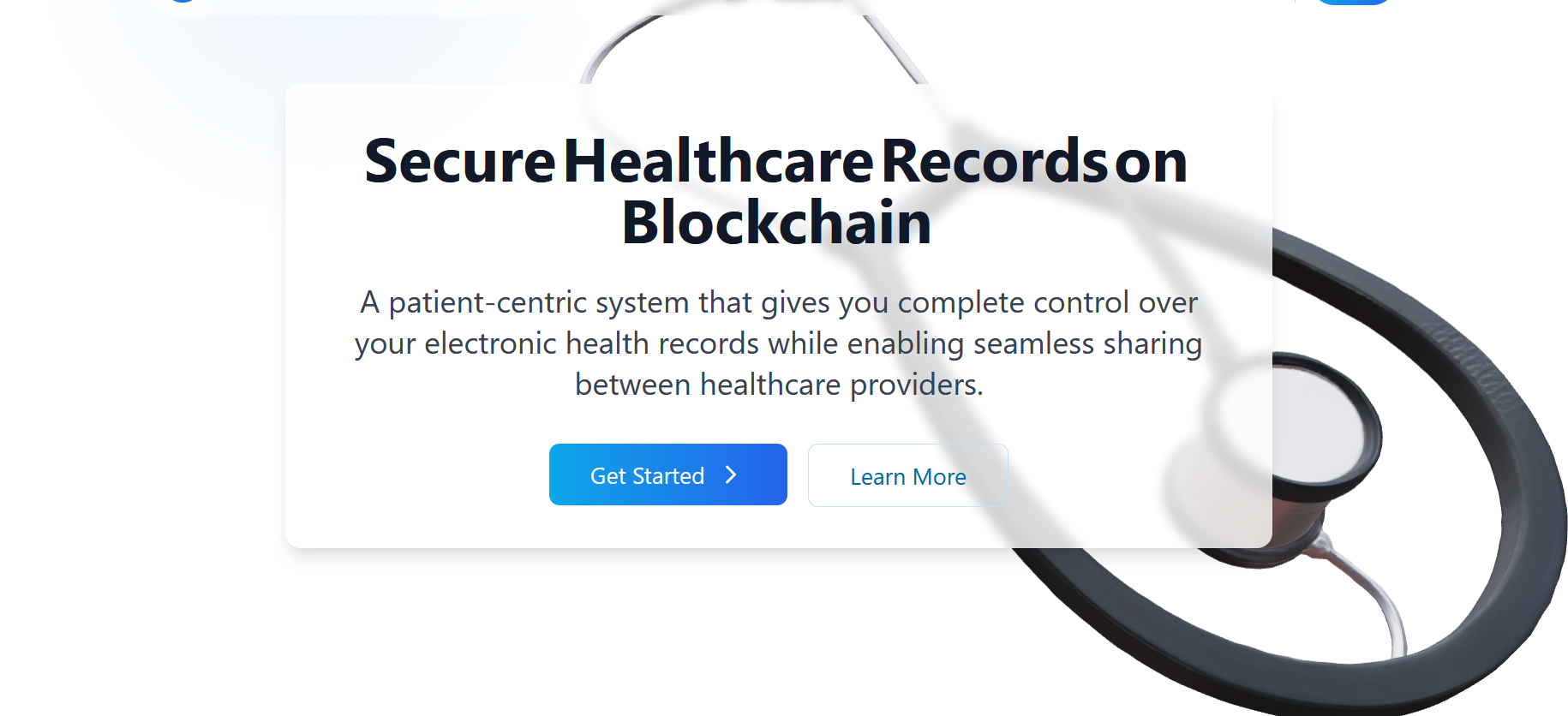 Charak - Blockchain Medical Records